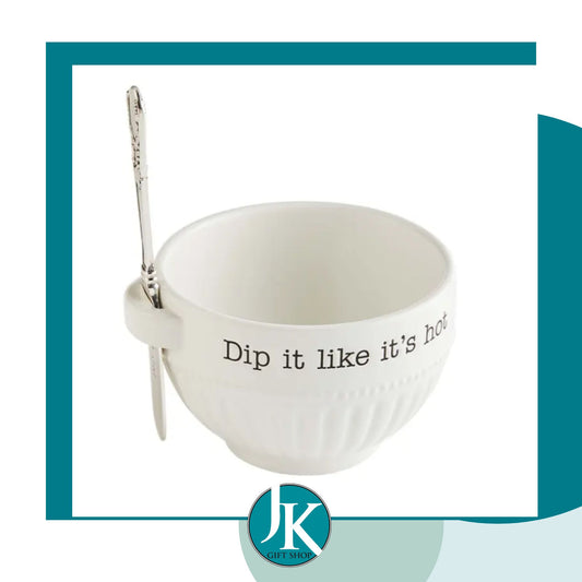 Dip it Like it's Hot Dip Bowl Set With Spoon