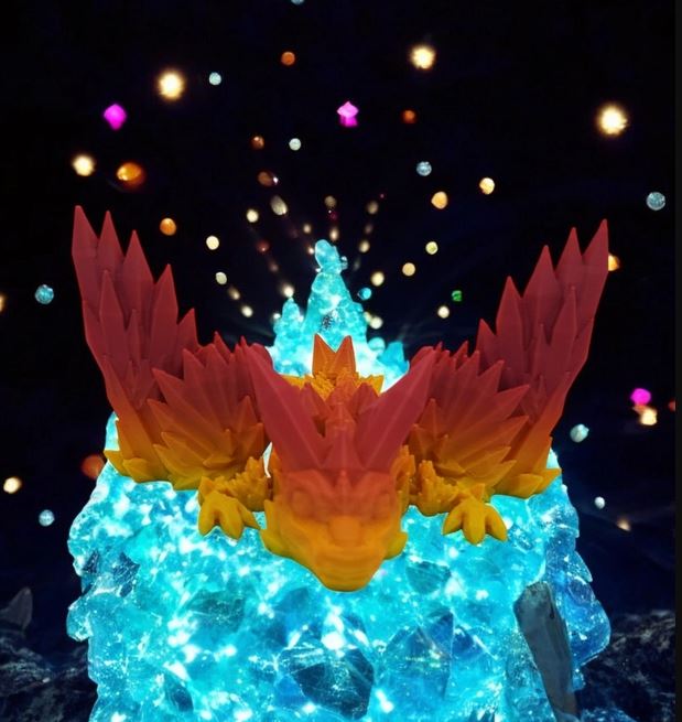 Baby Crystalwing Dragon Fantasy Pet