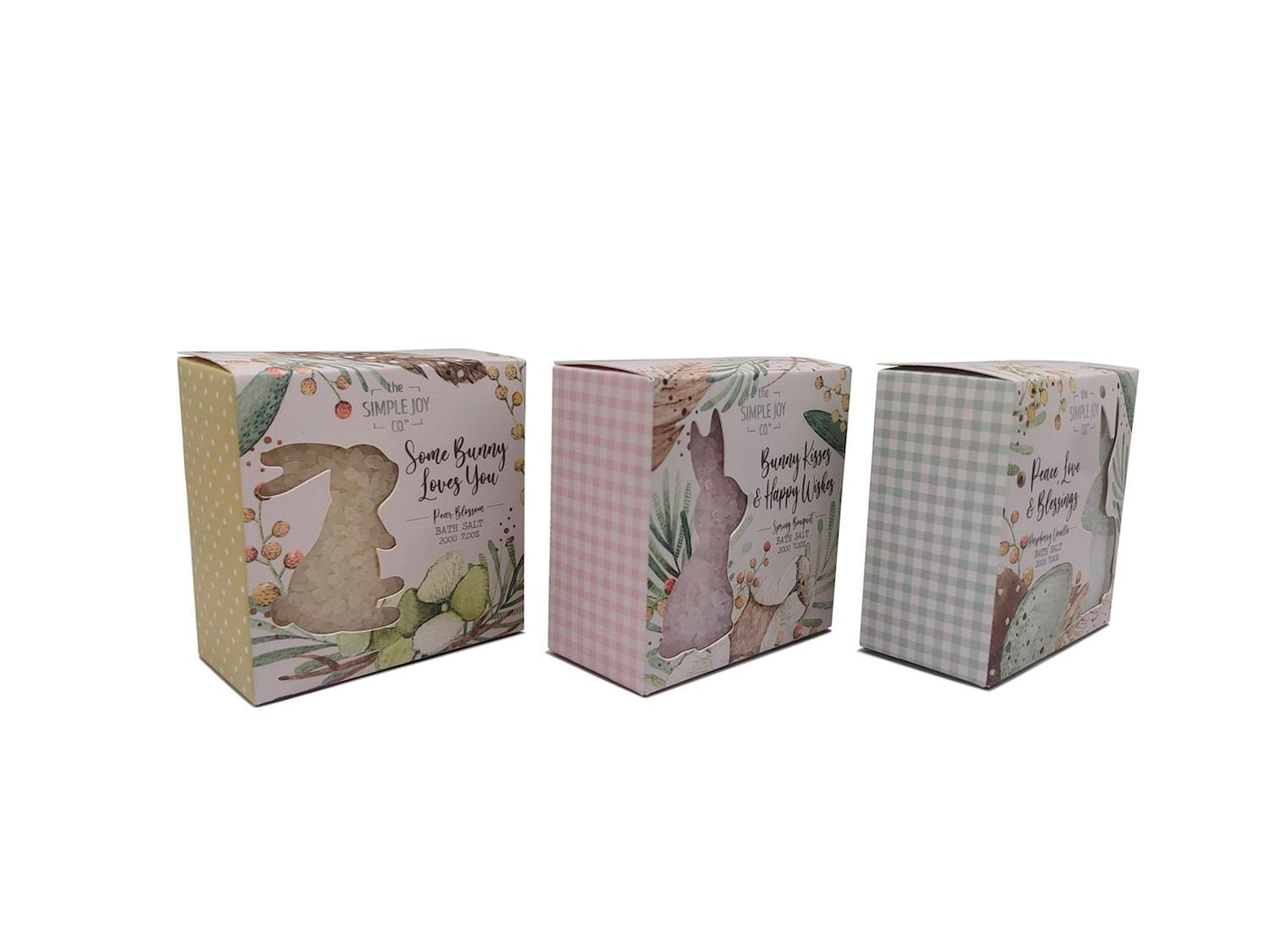 Bath Salts Boxed Simple Joy Bunny