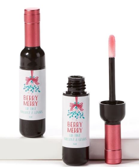 Berry Merry Wine Bottle Lip Tint Gloss