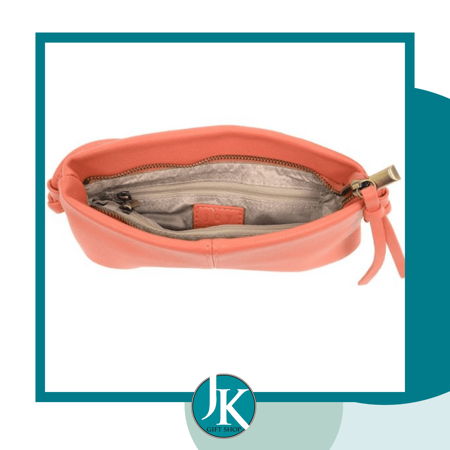 Coral Emmie Crossbody Cinch Bag