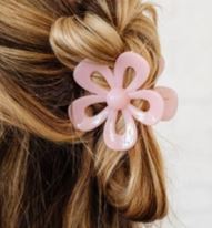 Cut Out Flower Claw Clip