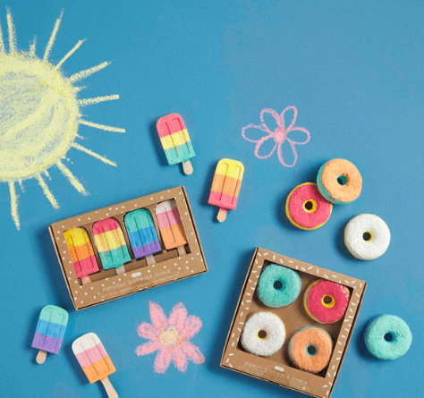 Donut Sidewalk Chalk