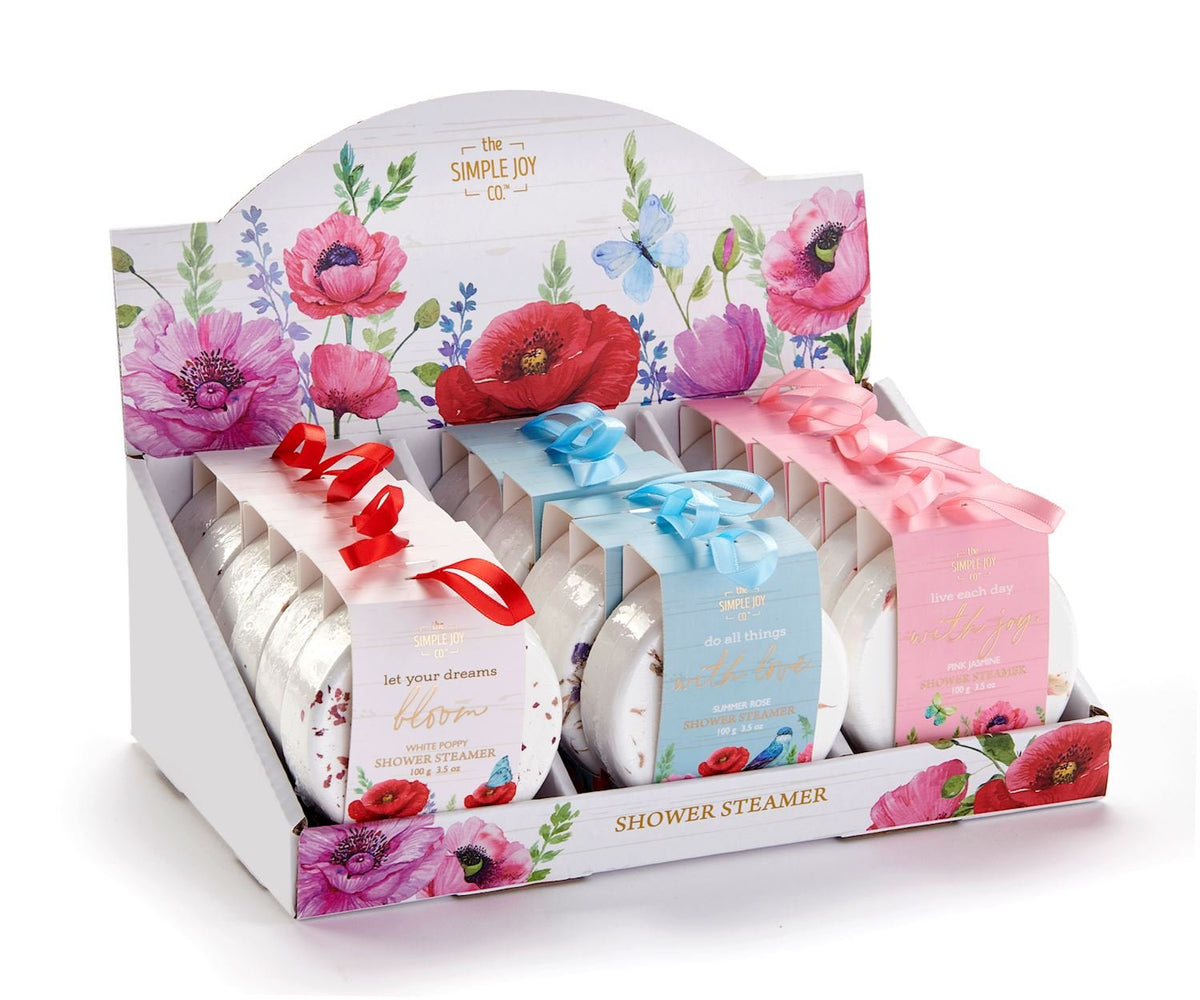 Flower Shower Steamers