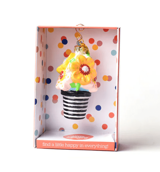 Flowers Shaped Ornament in packaging