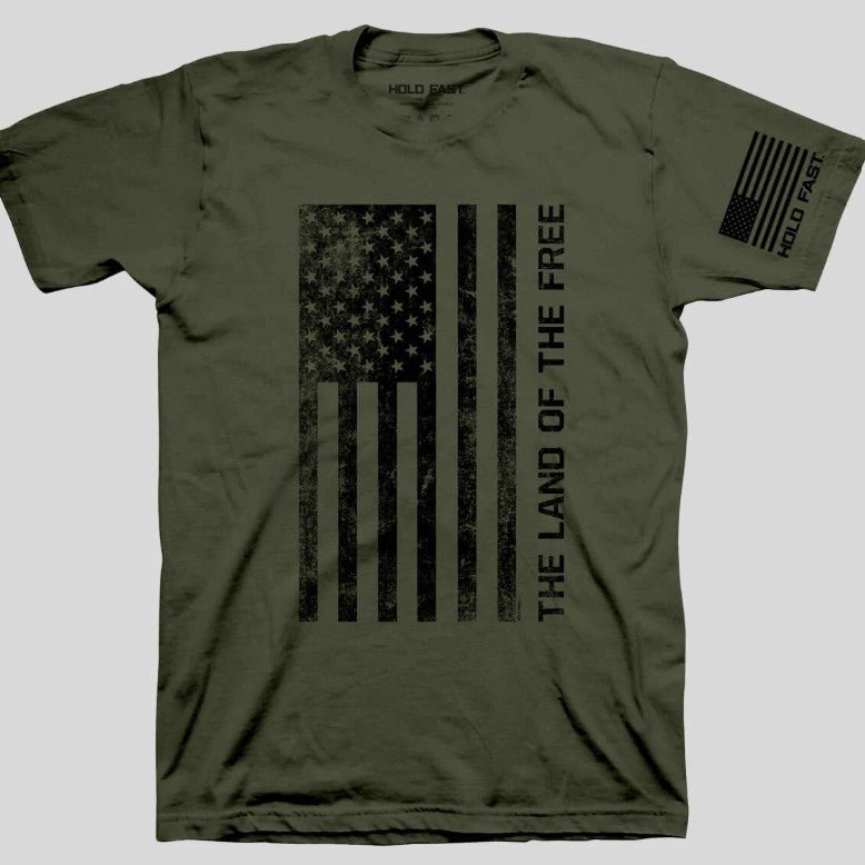 Freedom Flag Shirt Green