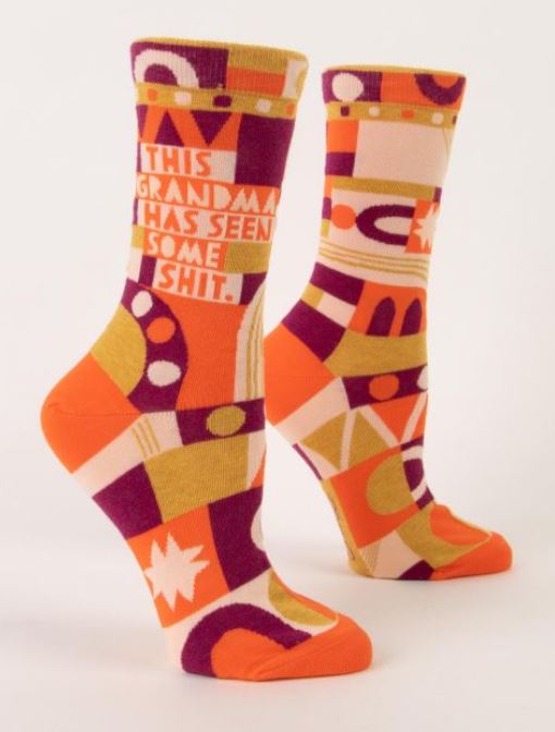 Grandma Has Seen Shit Women's Crew Socks
