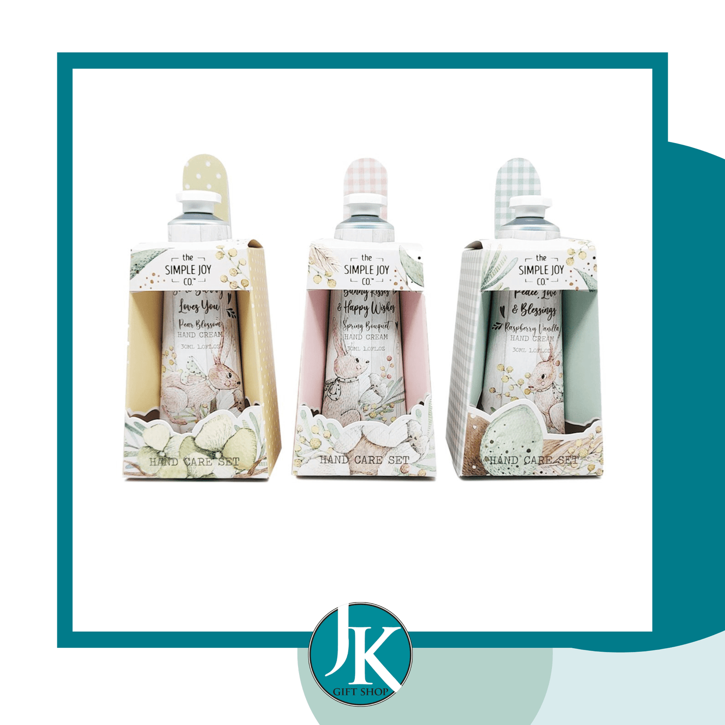 Hand Cream Nail File Simple Joy Spring Gift Set