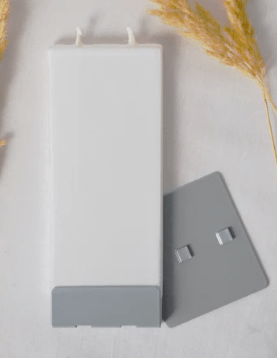 Happy Birthday Cupcake Flat Candle