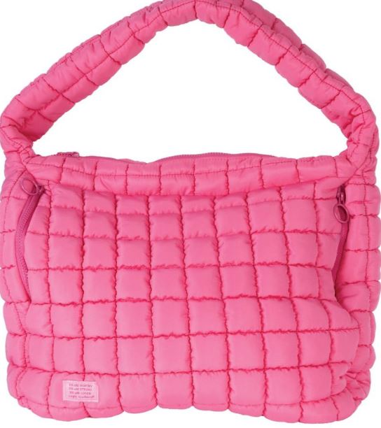 Large Quilted Hobo Bag
