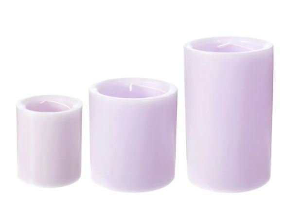 Lavender Chamomile Spiral Candle
