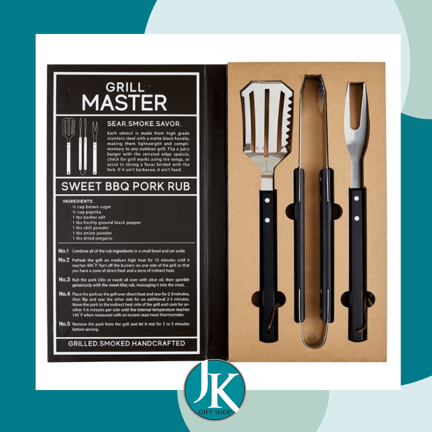 License to Grill Tool Book Set
