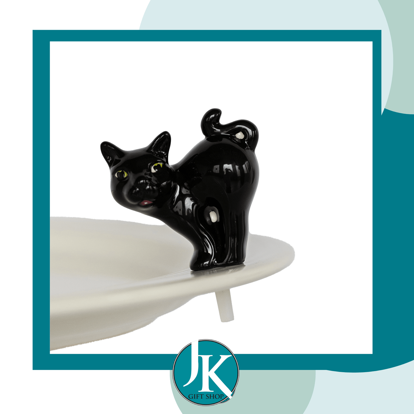 Nora Fleming Mini Black Cat A419 Scaredy Cat
