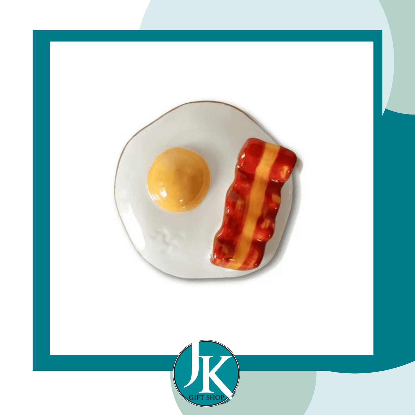 Nora Fleming Mini Bacon & Eggs A440 Wakey Wakey