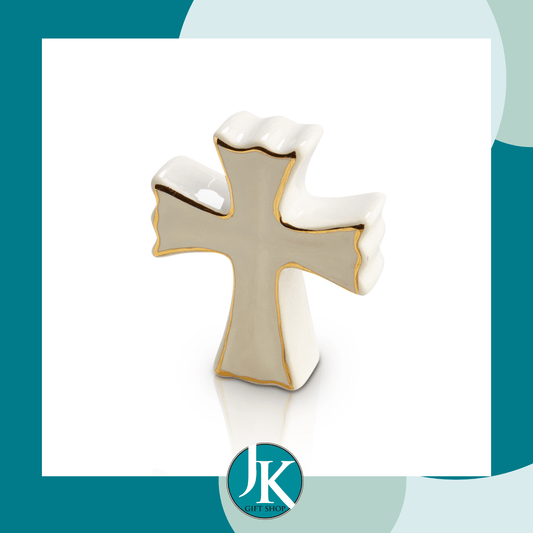 Nora Fleming Mini Cross A176 White Cross