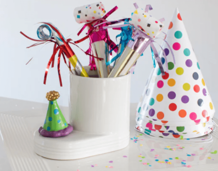 Nora Fleming Mini Hat's Off To 20 Years! Party Hat A411