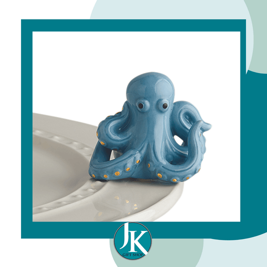 Nora Fleming Mini Octopus RETIRED A244 Under The Sea