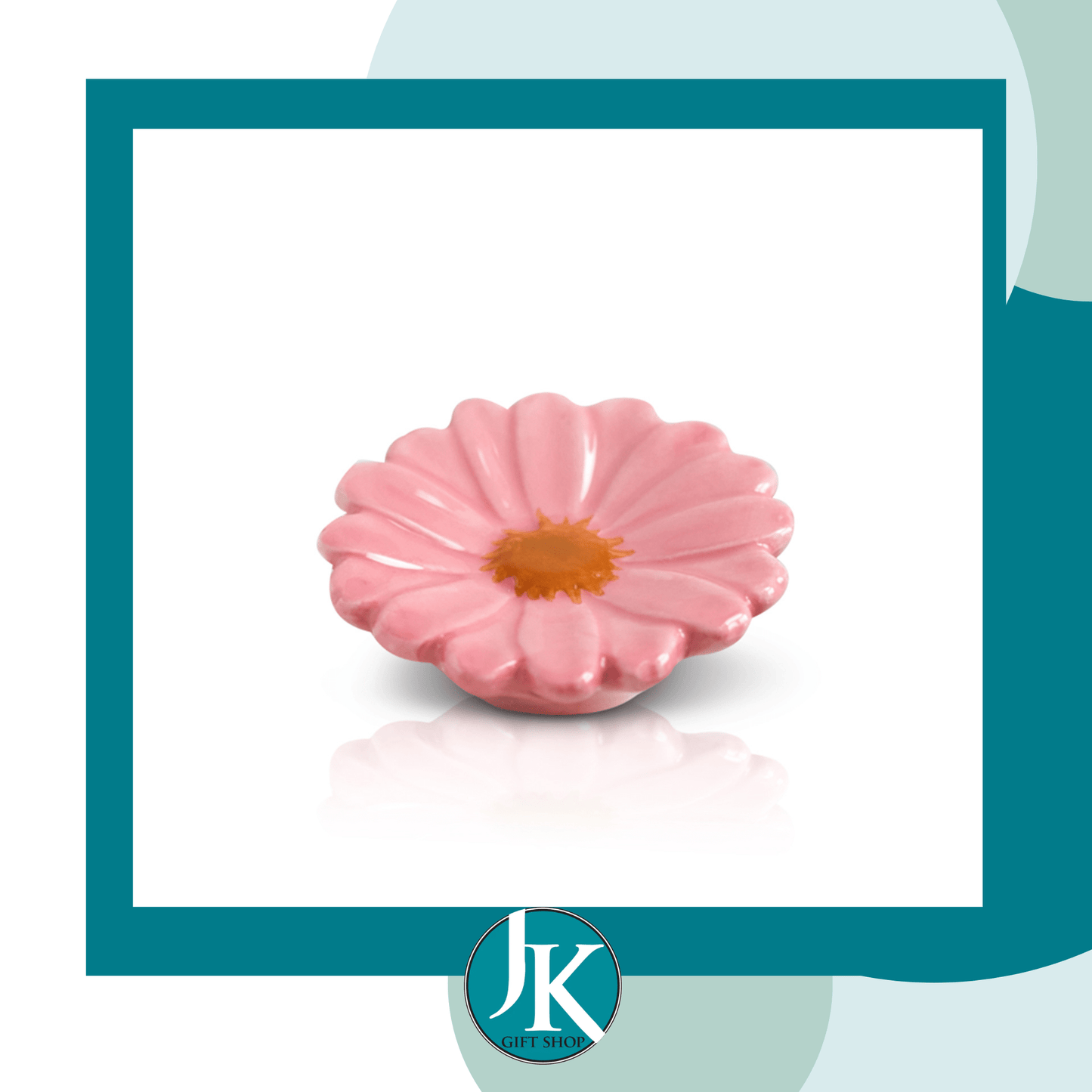 Nora Fleming Mini Pink Daisy A41 Flower Power