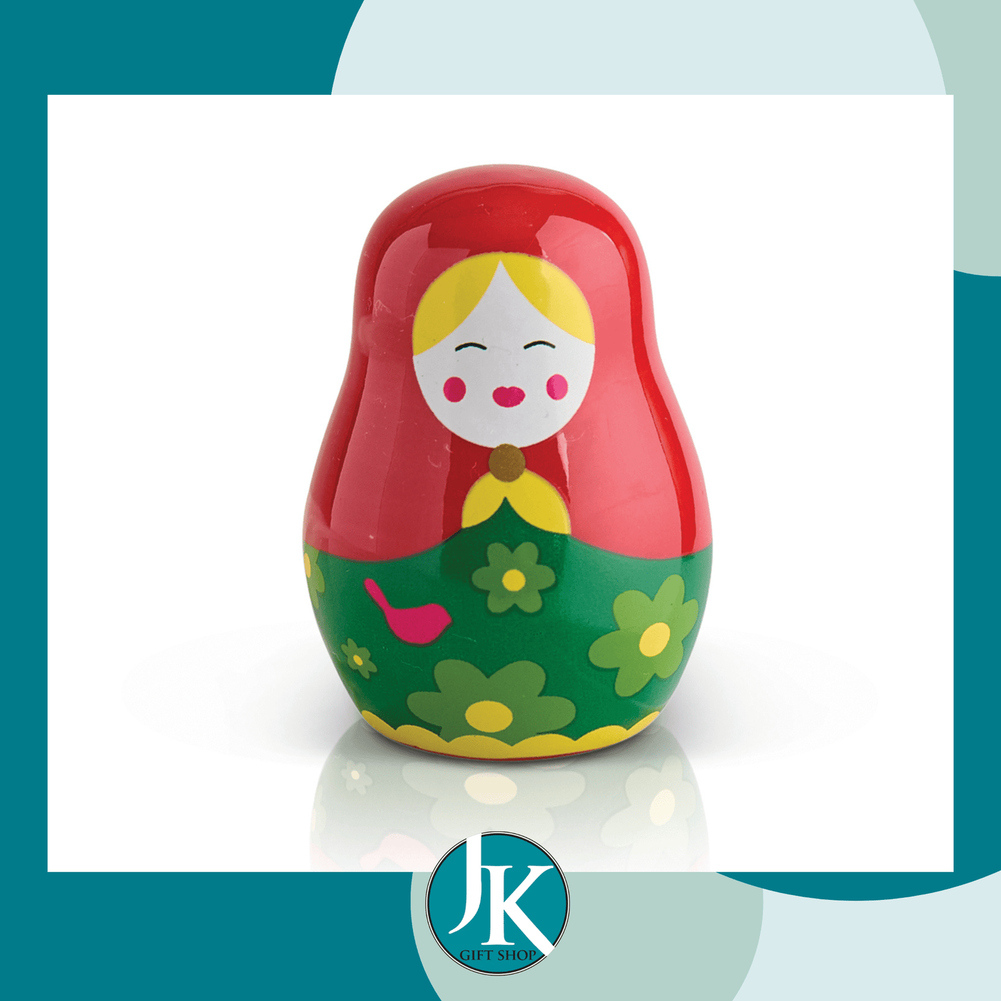 Nora Fleming Retired Mini Russian Nesting Doll A271 All Dolled Up