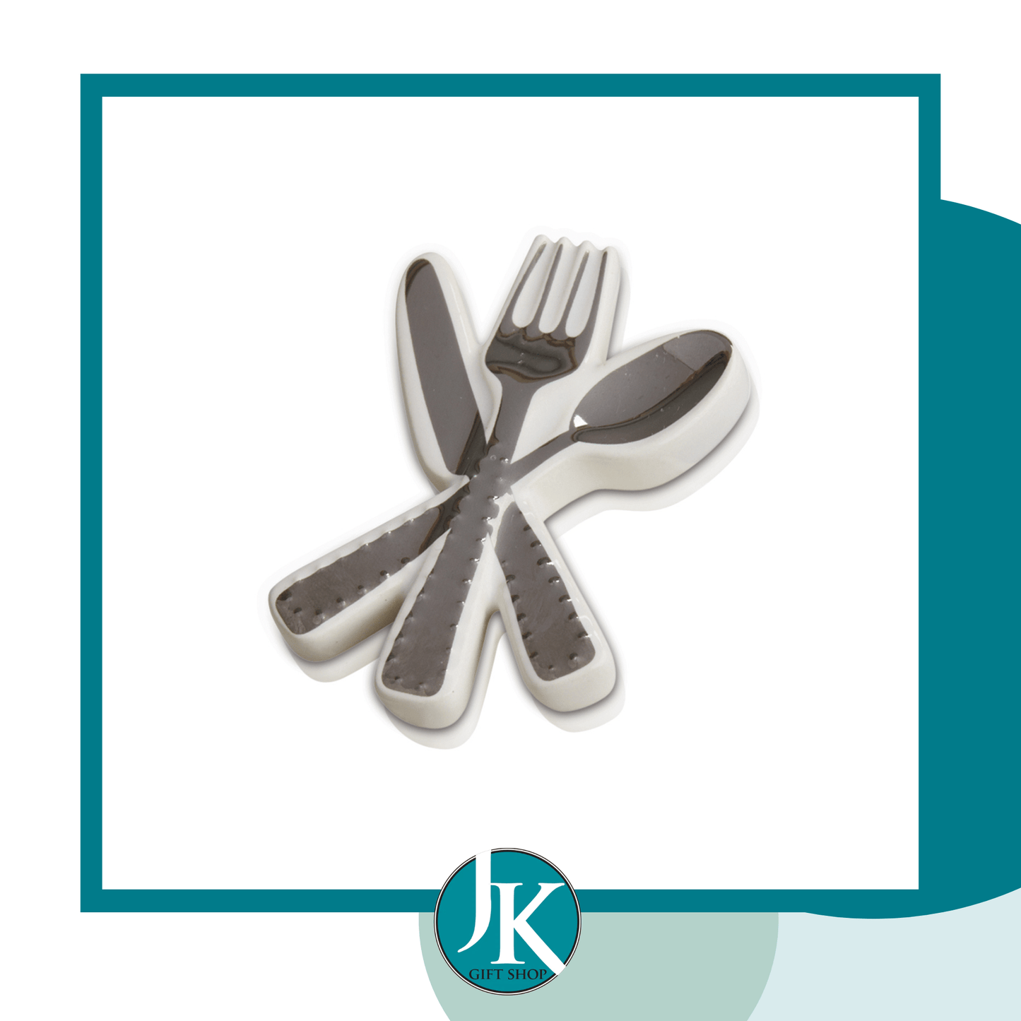 Nora Fleming Mini Retired Silverware A259 Bon Appetit