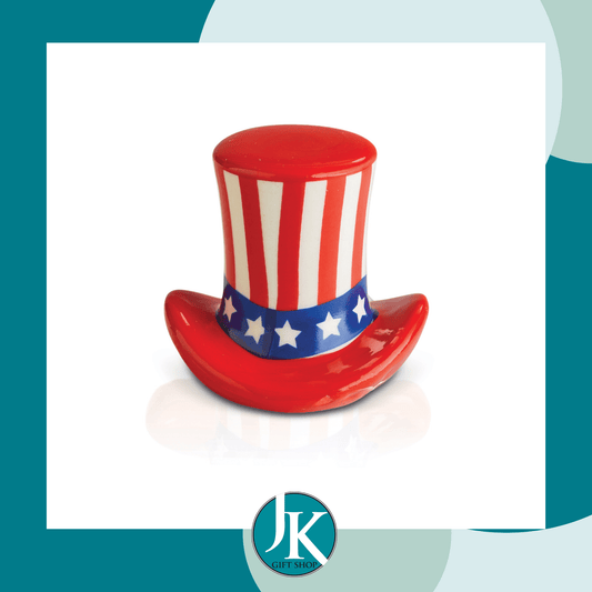 Nora Fleming Mini Uncle Sam Hat A53 Home Of The Free