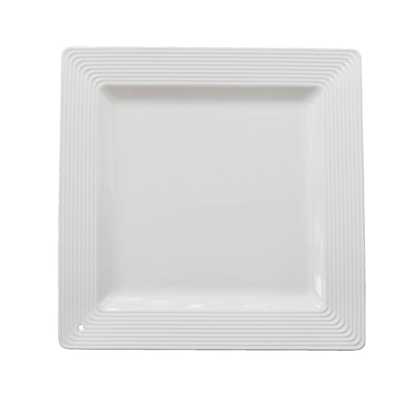 Nora Fleming Square Platter Pinstripes K9