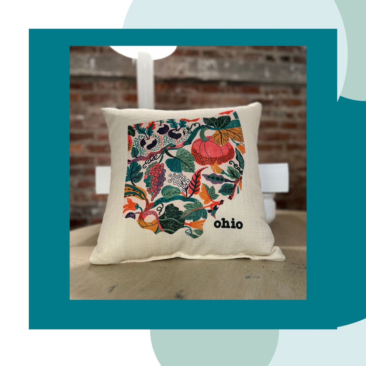 Ohio Veggie Pillow