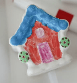 Paint Your Own Mini Gingerbread House