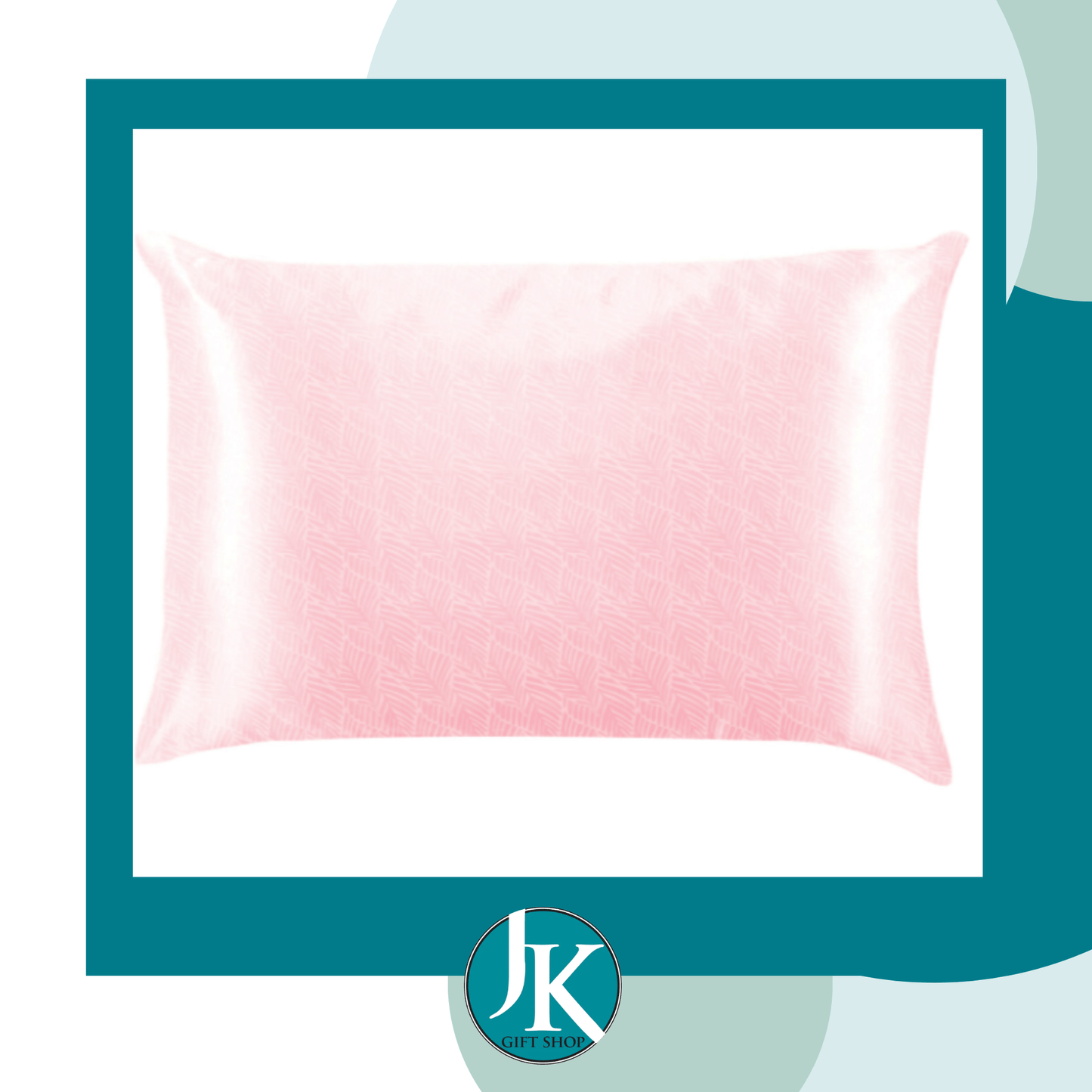 Pink Pattern Satin Pillowcase