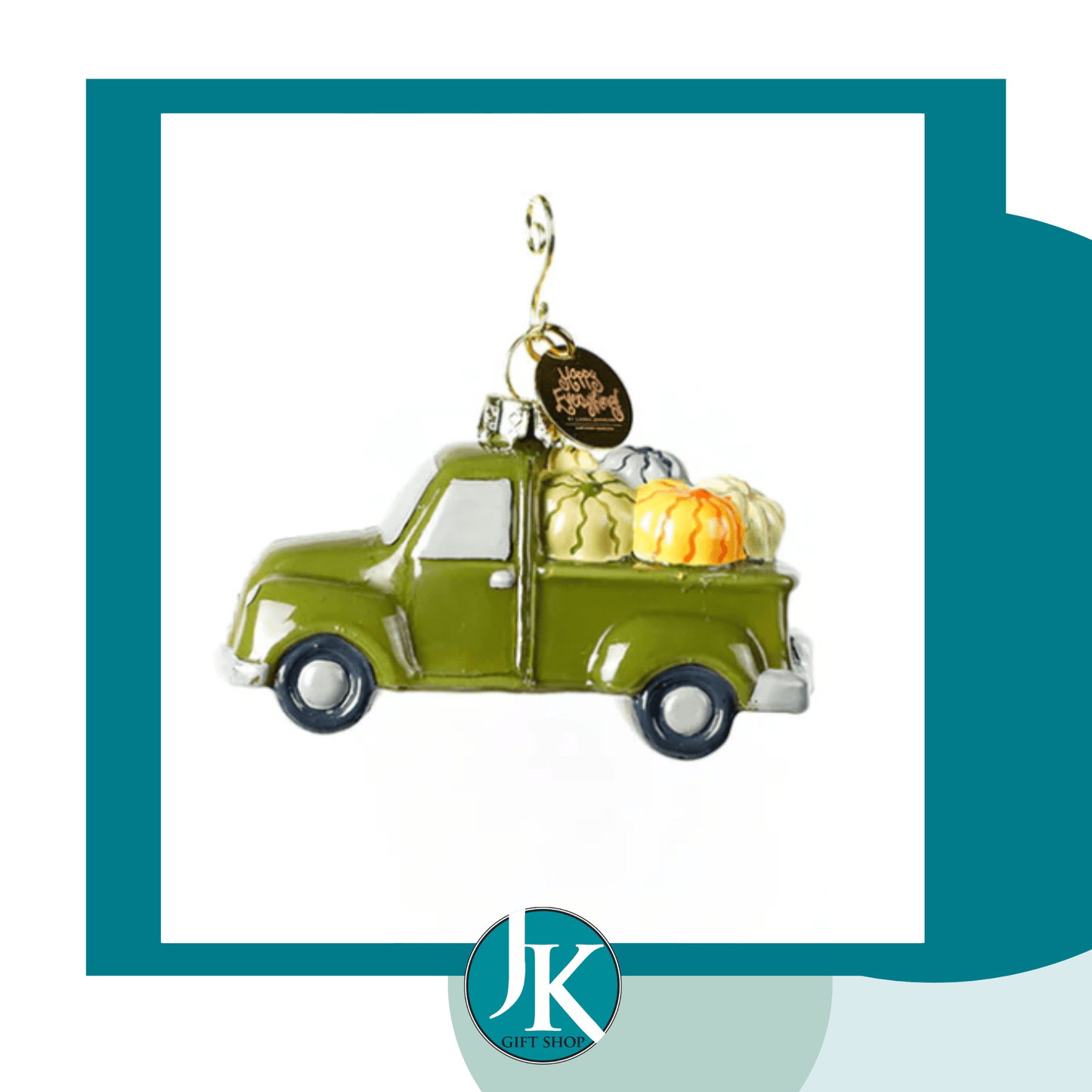 Pumpkin Truck Ornament