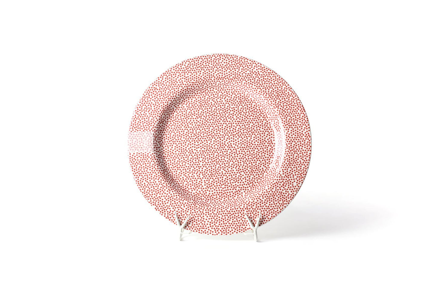 Red Small Dot Big Entertaining Round Platter Happy Everything