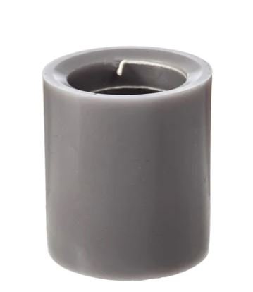 Smokey Tonka Bean Small Spiral Candle