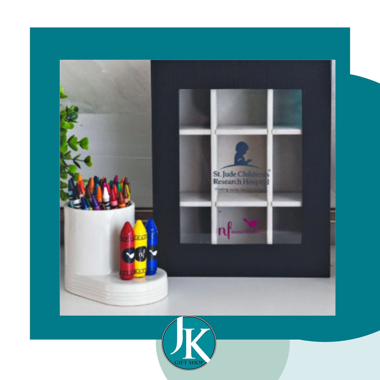 St Jude Mini Crayons A413 RETIRED Nora Fleming Mini