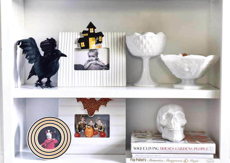 Stone Stripe Mini Rectangle Frame Happy Everything