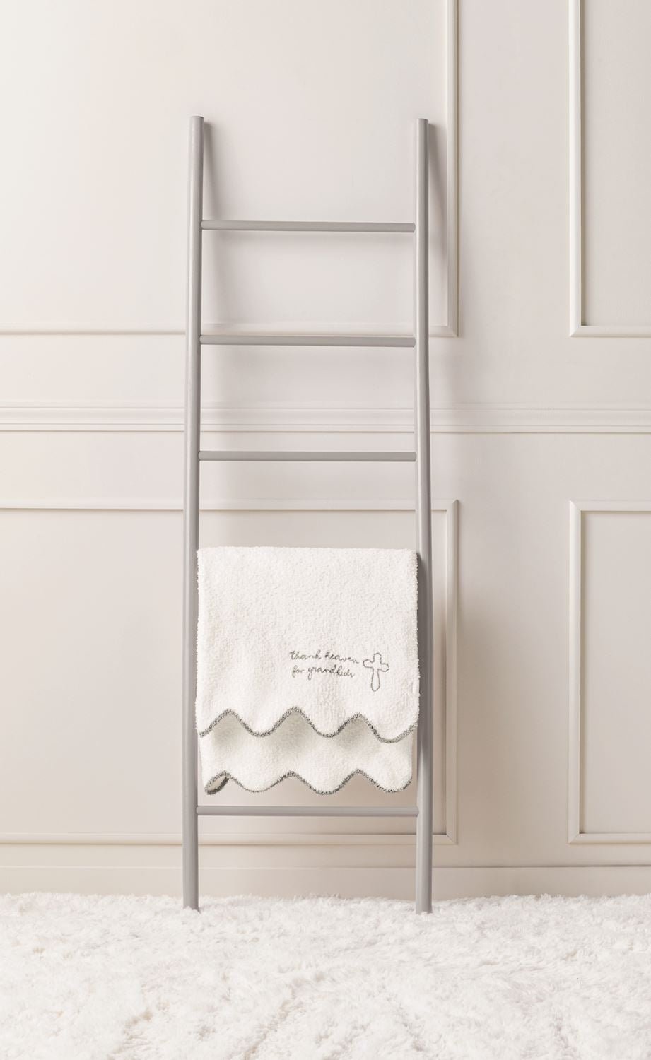 Thank Heavens Grandkids Chenille Blanket