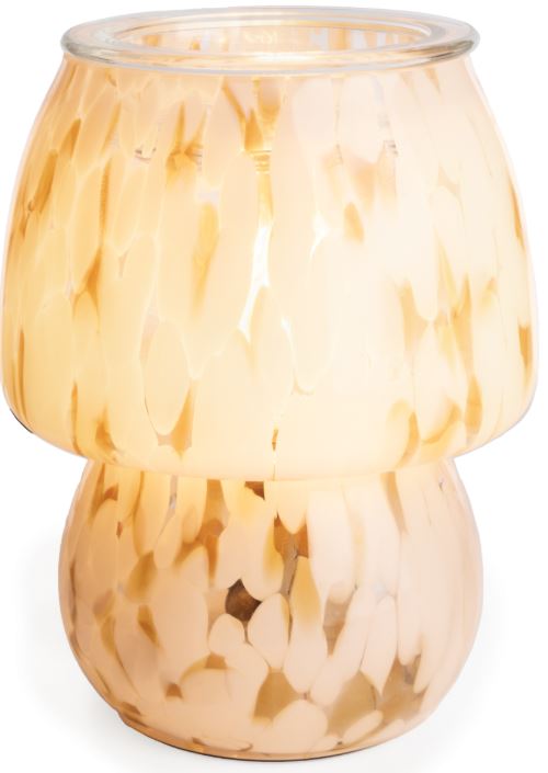 Vintage Bulb Art Glass Fragrance Warmer