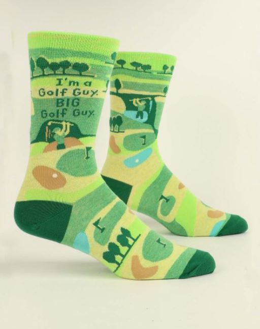 Big Golf Guy Men's Crew Socks