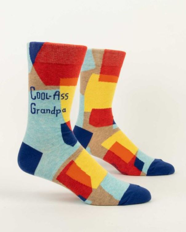 Cool Ass Grandpa Men's Crew Socks
