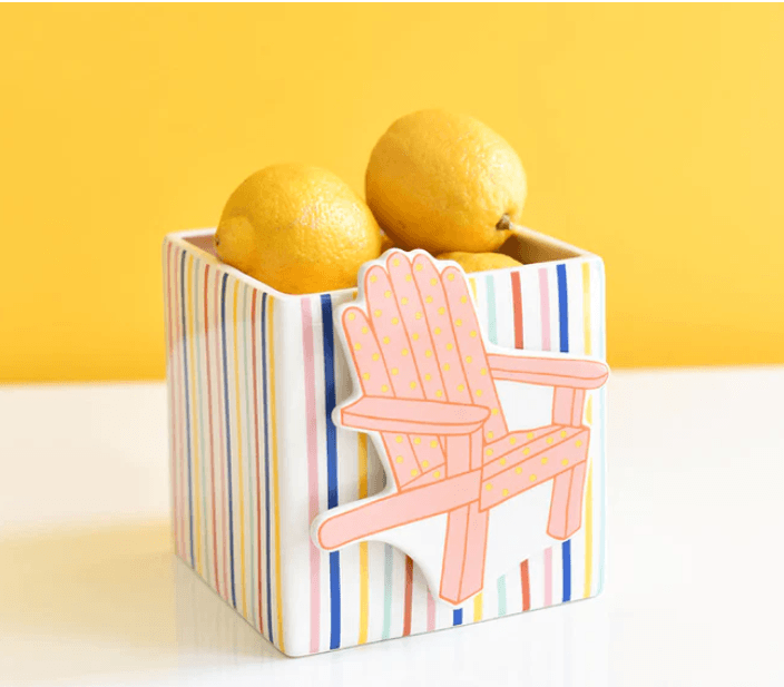 Happy Line Up Mini Nesting Cube Medium Happy Everything