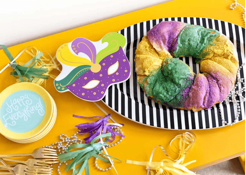 Mardi Gras Big Attachment Happy Everything