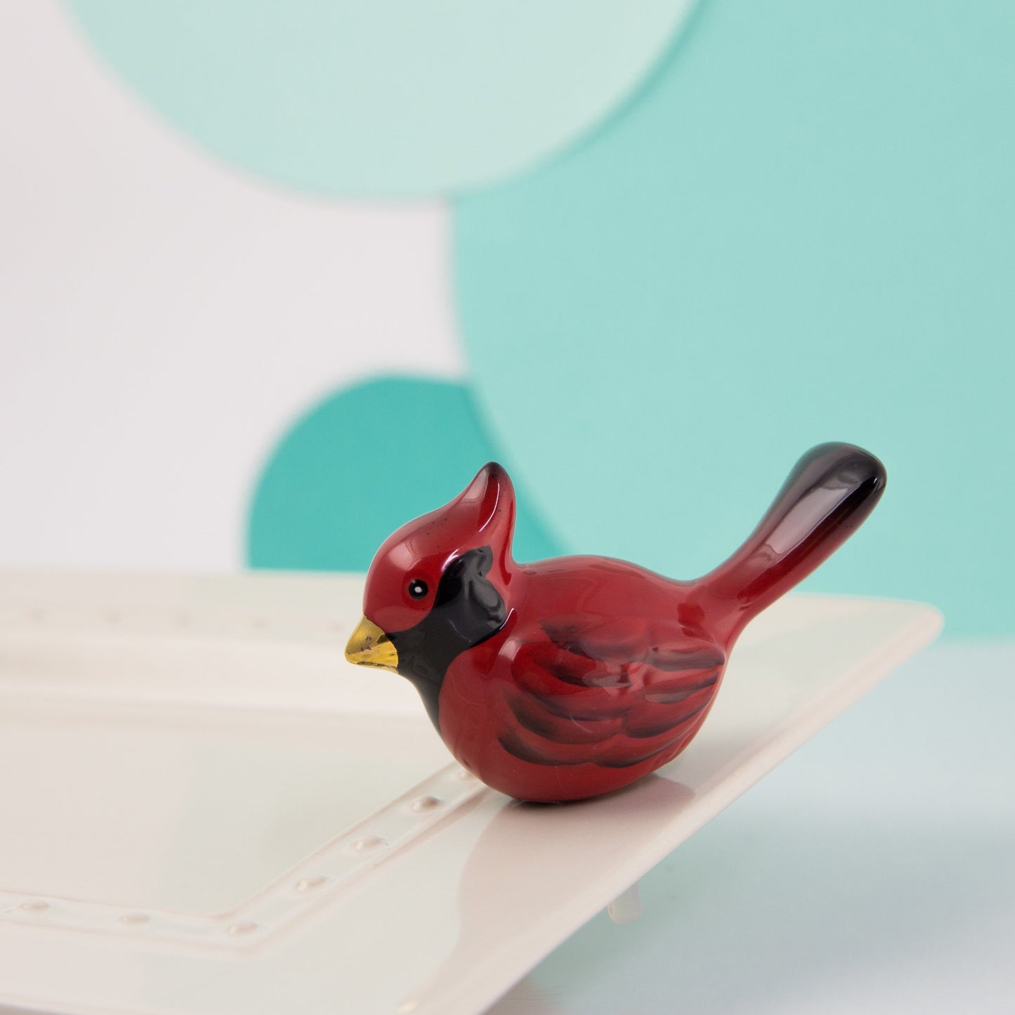 Nora Fleming Mini Cardinal A204 Winter Songbird