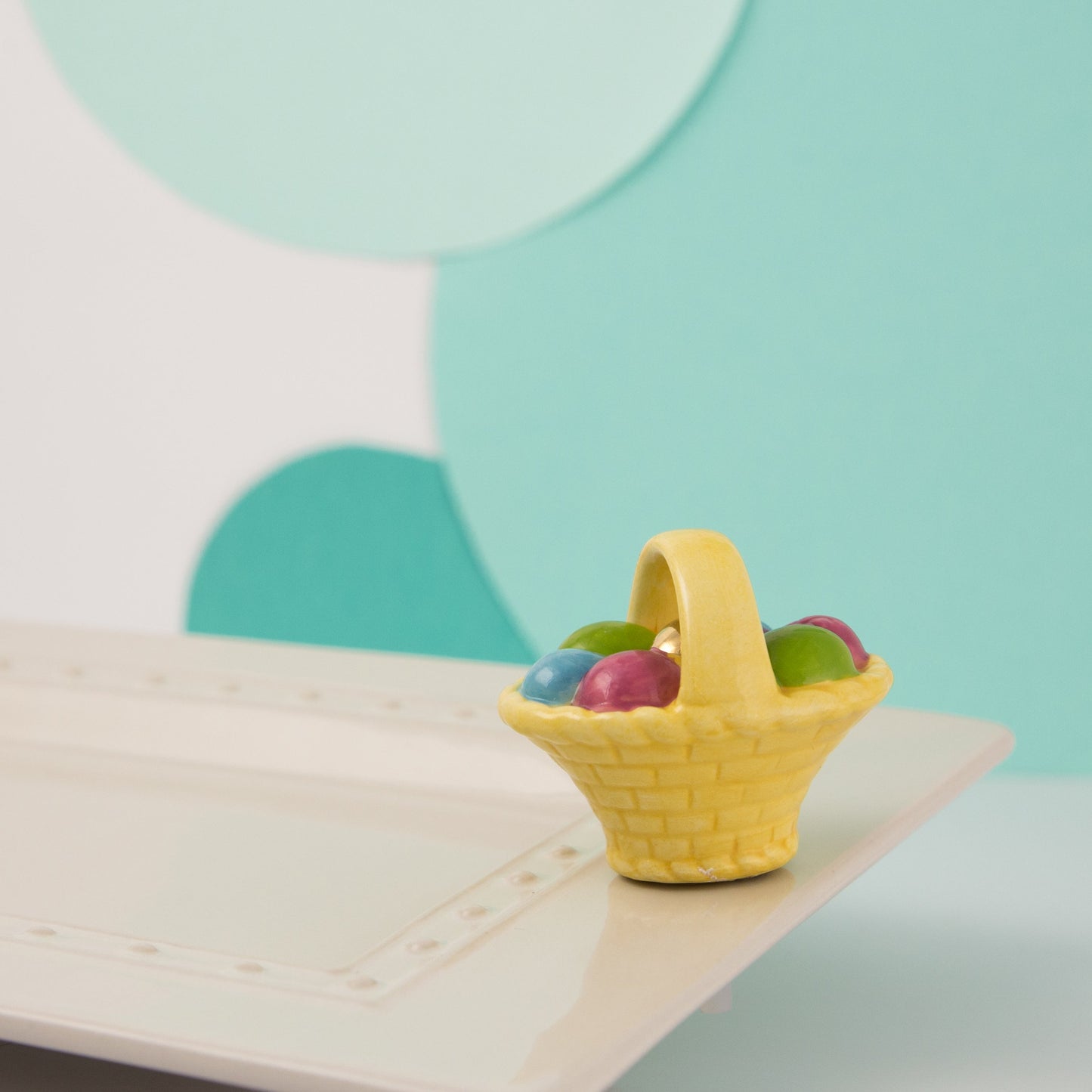 Nora Fleming Mini Easter Basket A214 A Tisket, A Tasket