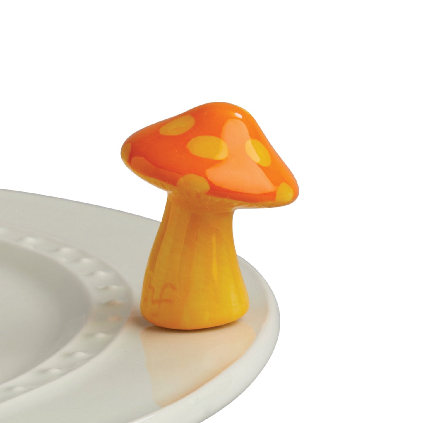 Nora Fleming Retired Mini Mushroom A262 Funky Fungi
