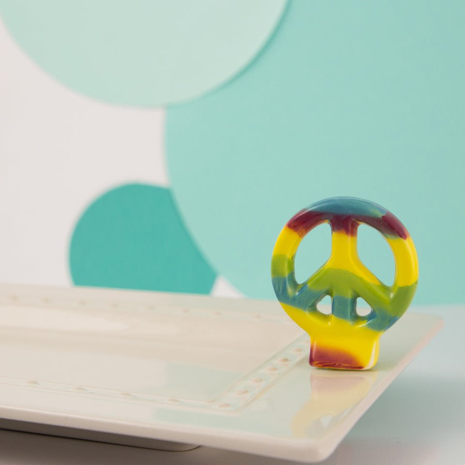 Nora Fleming Mini Peace Sign A241 Peace Out