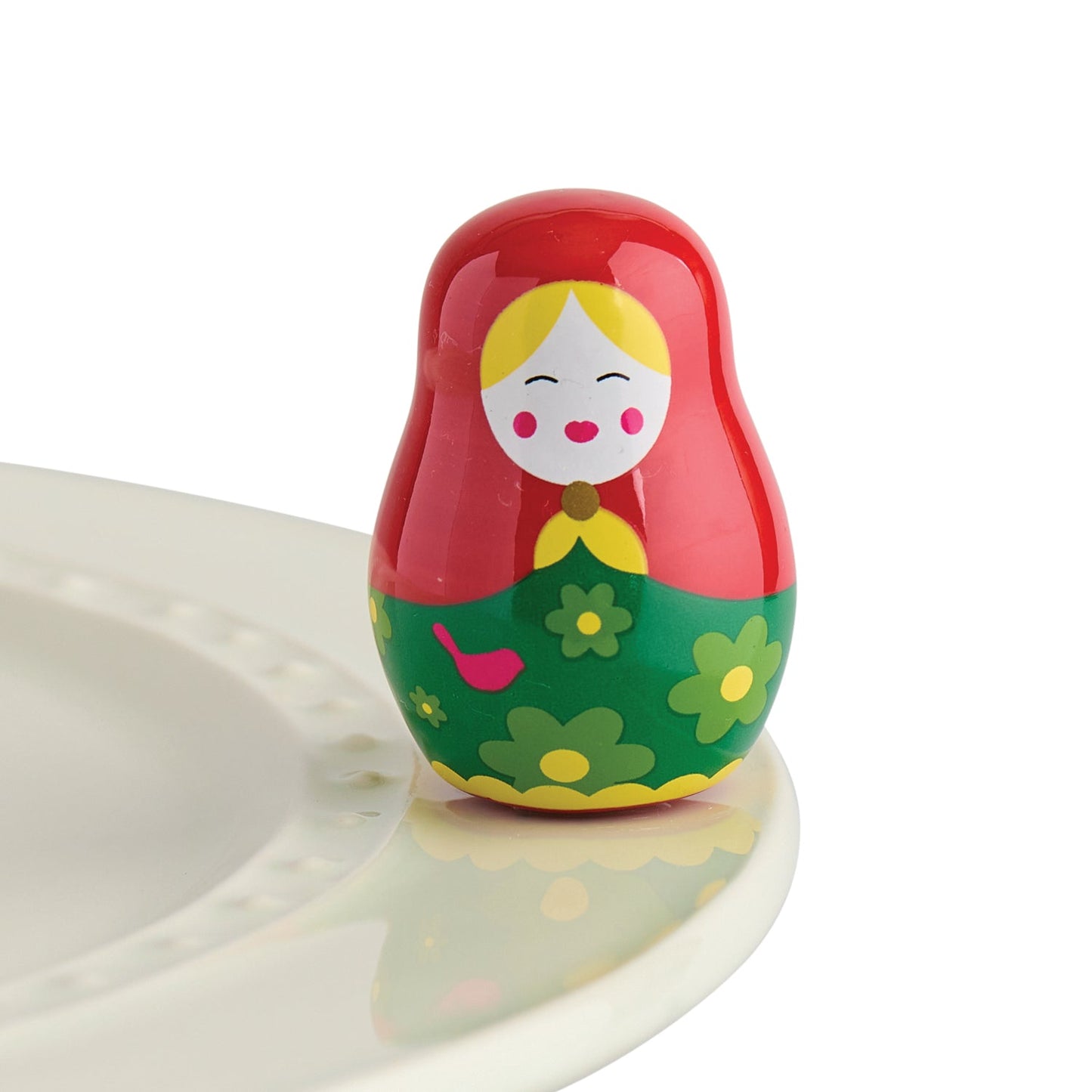 Nora Fleming Retired Mini Russian Nesting Doll A271 All Dolled Up