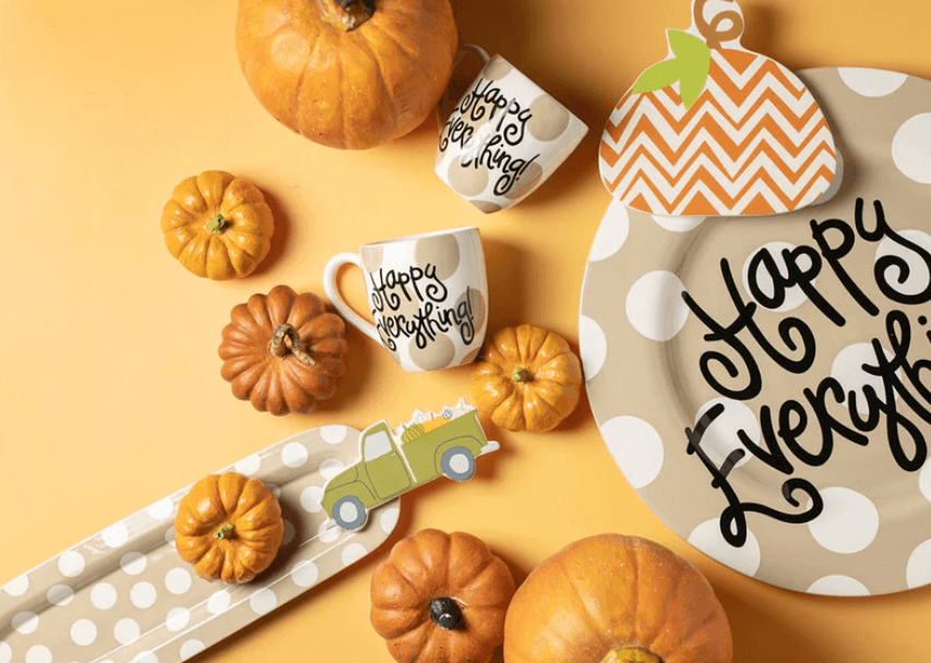 Pumpkin Truck Mini Attachment Happy Everything