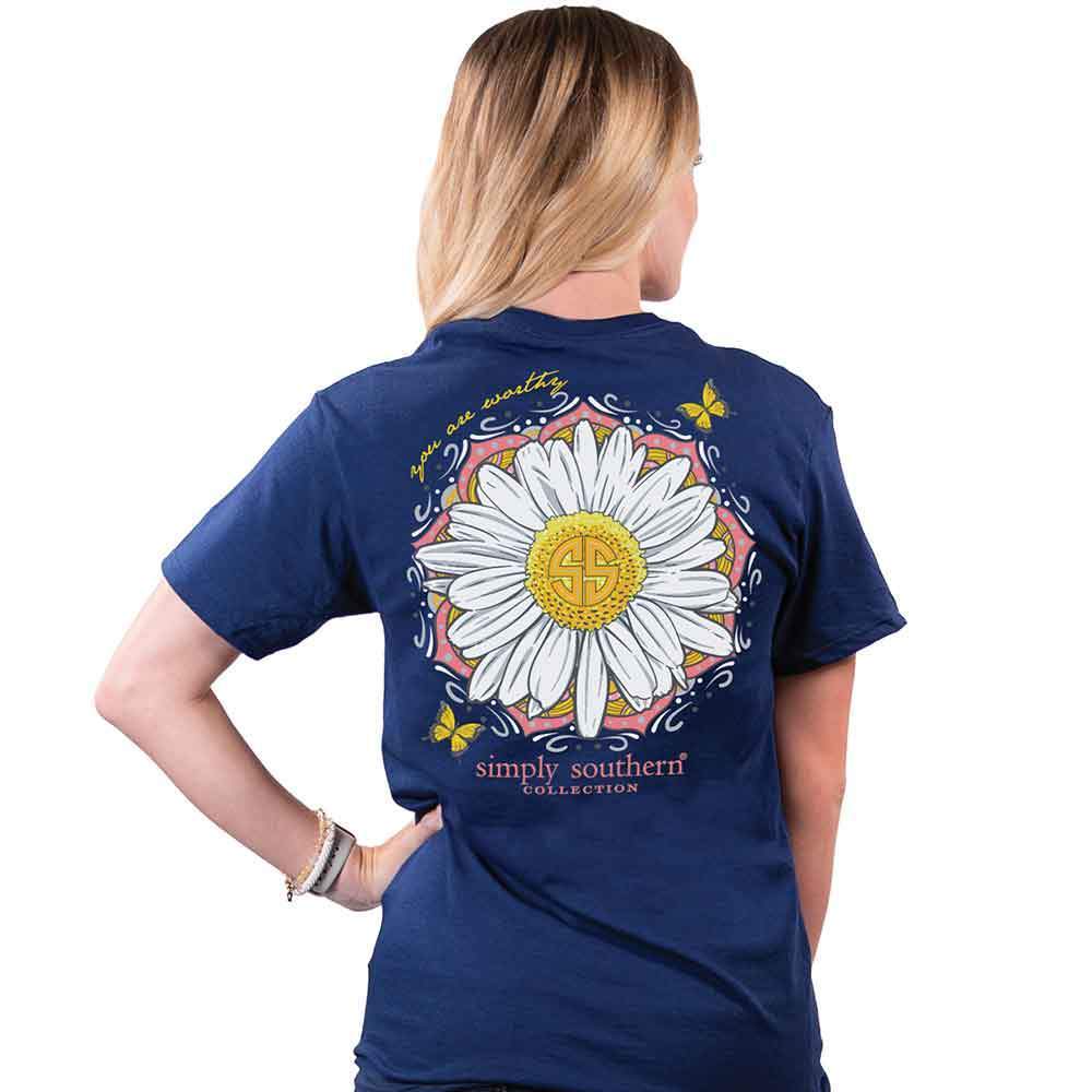 Simply Southern Daisy Worthy Unisex Tshirt