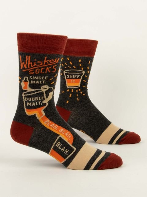 Whiskey Socks Men's Crew Socks