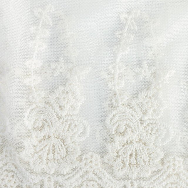 White Lace Shirt Extender
