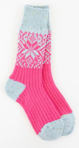 Holiday Confetti Star Weekend Socks